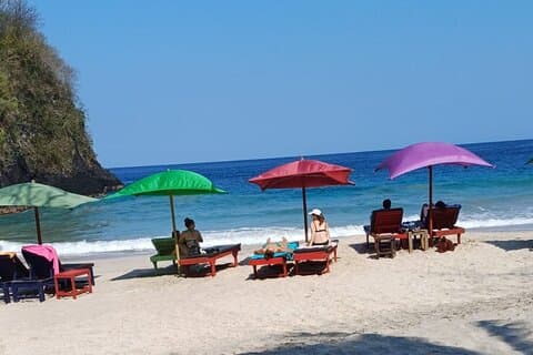 Melasti Beach Uluwatu Kecak Dance South Bali Tour guidato privato