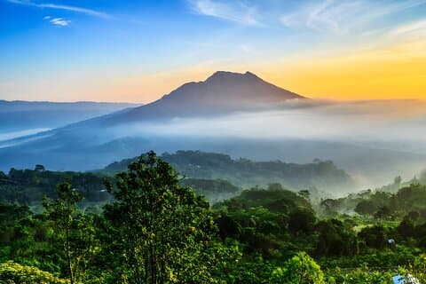 Ubud, Waterfall, Temple, Rice Terrace and Kintamani Volcano Tour