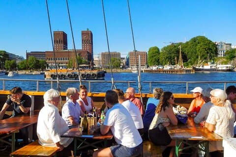 Oslofjord Dinner Cruise on a sailing ship