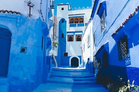 Chefchaouen dagstur fra fes med liten gruppe (8 til 17 personer)