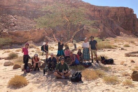 2 Day Hiking Canyoning Tour Colored and Wishwashi in Sinai
