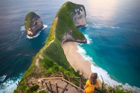 Tour della spiaggia dell'isola di Nusa Penida di un'intera giornata da Bali