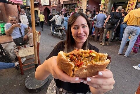 Passeios gastronômicos de rua local em Tânger