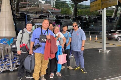 Tour dello scalo all'aeroporto internazionale di Kuala Lumpur