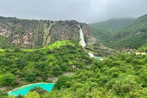 East Salalah Mountain Safari, Wadi Darbat, Strand, Kameler, Sanddyner