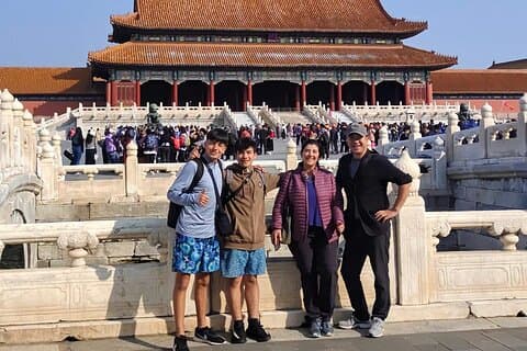 Tour privado por la ciudad prohibida y la Gran Muralla Mutianyu Tobogan & Almuerzo