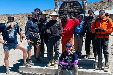 Salita del Kilimanjaro lungo la Rongai Route 6 giorni