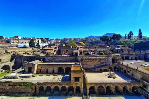 Herculaneum Excursão matinal guiada a partir de Sorrento ou Nápoles