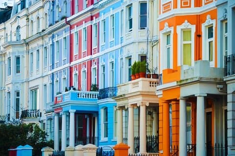 London: Selbstgeführter Rundgang durch Notting Hill mit einer APP