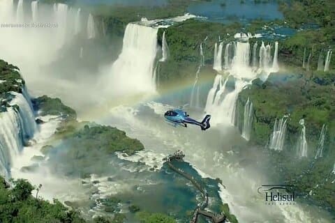 Privat helikopterflyvning over Tri-Border og Iguassu-faldene