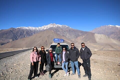 3 dages Mustang-Muktinath 4WD-kørsel fra Pokhara
