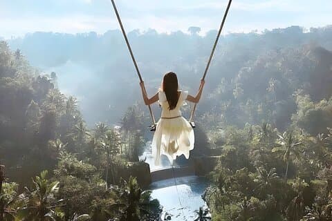 Bali Swing Activities and Tanah Lot Sunset Tour Packages