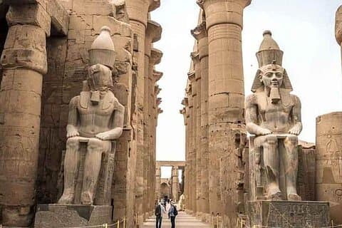 Karnak-templet og Luxor-templet privat dagstur