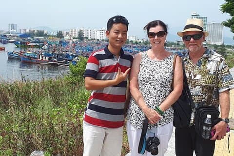 Danang Historiske, Landlige Seværdigheder Tour med Strandside Fisk og skaldyr Lunch