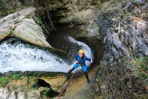 Från Marbella: Guidad kanjontur i Sima del Diablo