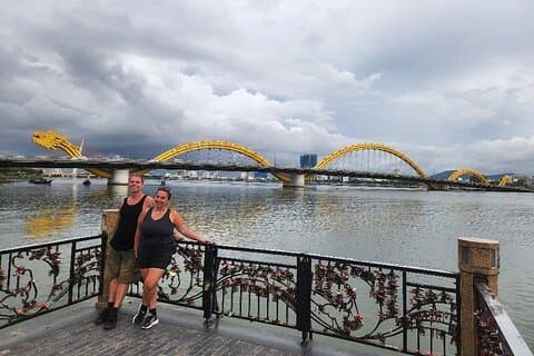 Private Car Transfer to Visit Marble Mountain- Lady Buddha Statue- Dragon Bridge