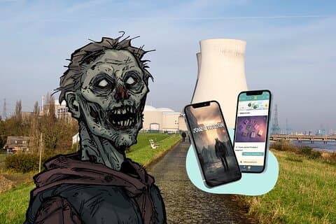 Entdecke Doel, während du den Zombies entkommst! Fluchtraum