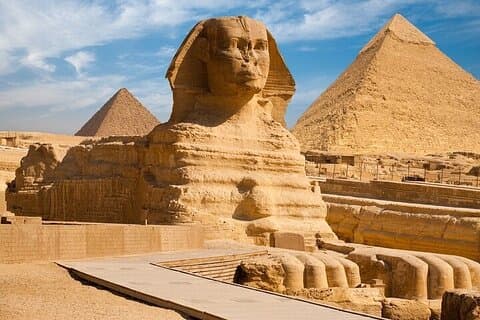 Grand Egyptian Museum & Pyramids from Port Said Hotels