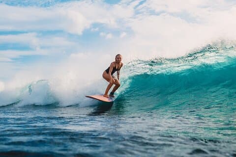 SEMI PVT (min. 2 Personen) Oahu Surf Coaching/Lektionen Long/Shortboard