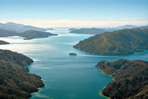 InterIslander-Fähre - Picton nach Wellington