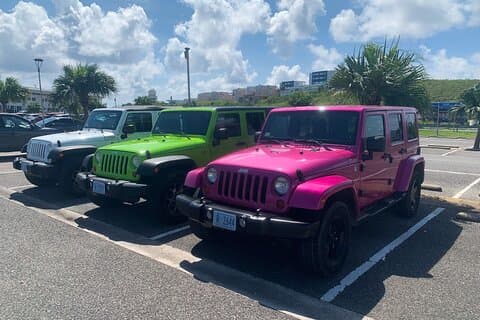 Skræddersyet Jeepudlejning i St Maarten