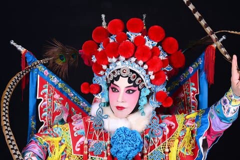 Beijing Opera Show med biljetter och transfer tur och retur