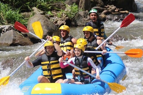 Bali-Wildwasser-Rafting-Abenteuer am Ayung River Bali
