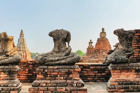 Desde Bangkok: tour en grupo pequeño por los templos de Ayutthaya con almuerzo