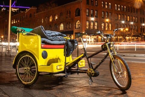 Tour storico del Pedicab di Denver