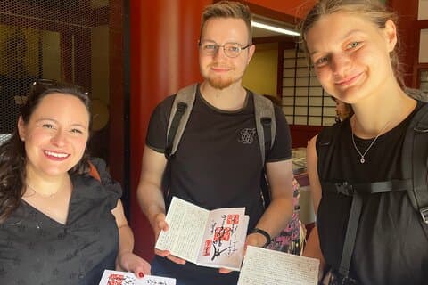 Goshuin Collecting & Garden Walk in Local Tokyo