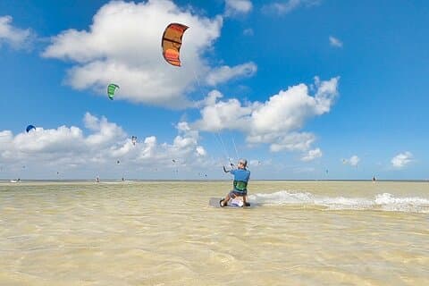 Privat kiteboardlektion i Cancun