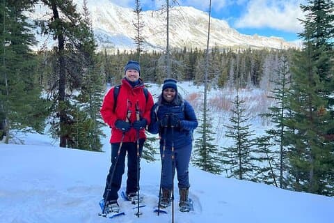 Driving Tour PLUS Snowshoe Trek of Glacier National Park