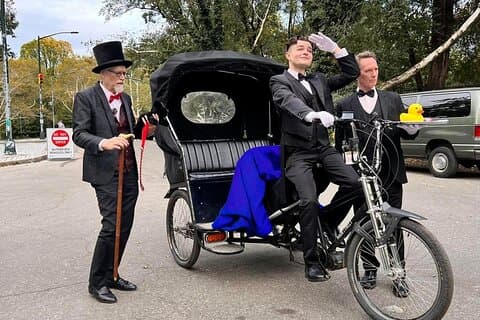 Central Park Pedicab-Touren zu Filmen und Fernsehshows
