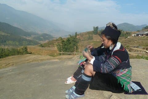 Heldags privat vandring i Sapa Hmong