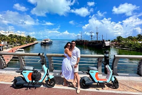 Electric Moped Tour Cancun - Cancun’s Scenic Route #1 Tour 1.5hr