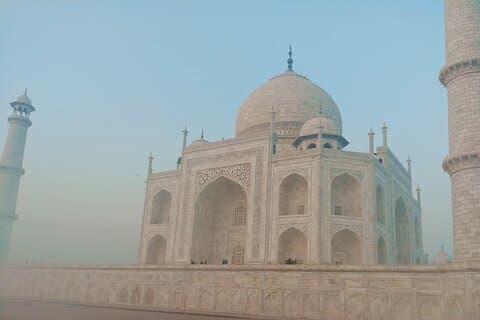 Taj Mahal One Day Private från Delhi Red Fort och medeltida marknad