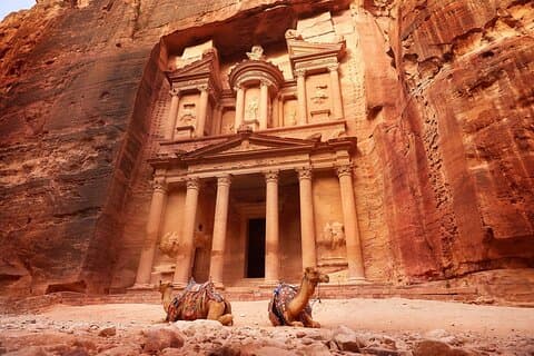 From Amman: Petra and Dead Sea Full day tour