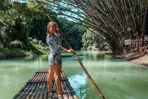Martha Brae Rafting and Luminous Lagoon Tour, incluindo taxas