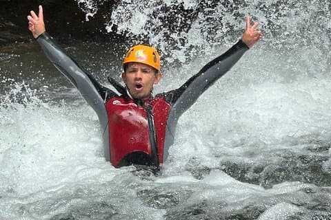 Privat Canyoning-aktivitet i Baños de Agua Santa Ecuador