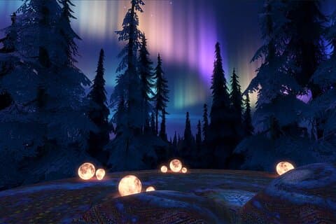 Häftigt inspirerande Virtual Reality-guidade resor för avkoppling