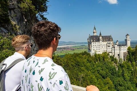 Tour in ritardo del castello di Neuschwanstein da Monaco di Baviera