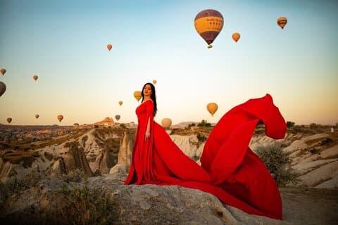 Privéfotoshoot in Cappadocië