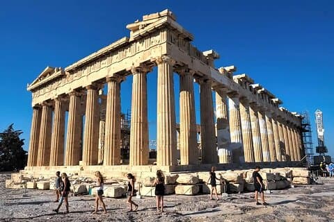 Heldags guidad Akropolis och Sounio-tur i Aten