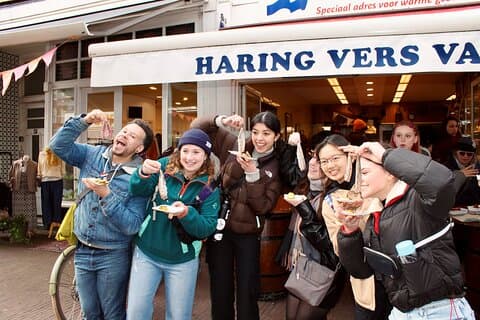 Visite gastronomique du marché De Pijp et Albert Cuyp à Amsterdam
