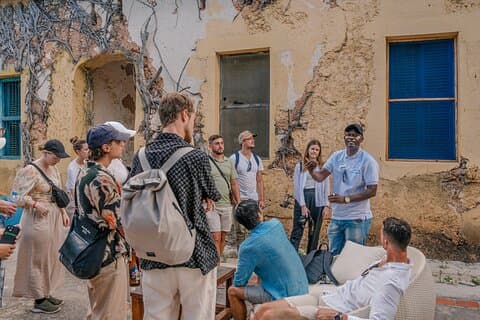 Stone Town with Prison Island