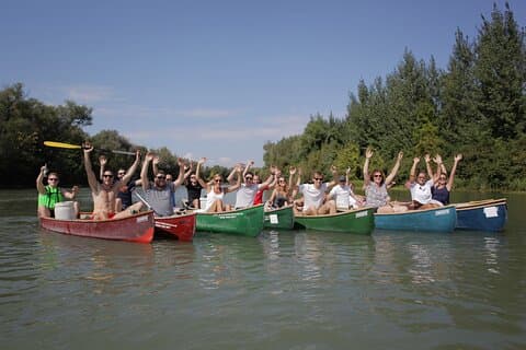 Tour de 4 heures en rafting de Hainburg à Bratislava