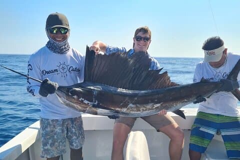 Experiência privada de pesca de meio dia em Puerto Morelos