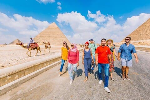 Excursion d'une journée d'Hurghada au Caire en bus