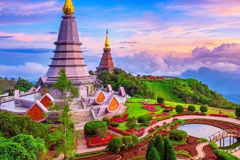 Escursione di un giorno nel Parco nazionale Doi Inthanon e escursione di 2 ore con pranzo
