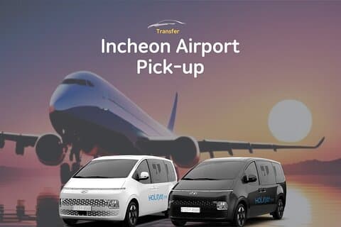 Privat Incheon internationella flygplats avlämning från Seoul